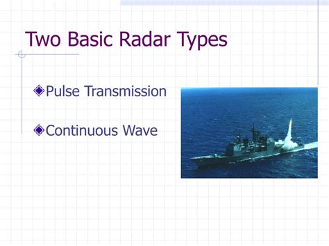 PPT - Introduction to Radar PowerPoint Presentation, free download - ID ...