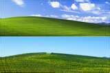 I found the Bay Area hill in Windows XP’s iconic wallpaper