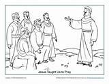 Jesus Teaching In The Temple Coloring Page Sketch sketch template
