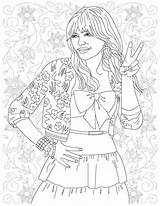 Lovely Hannah Montana coloring Page  Download Print Or Color Online sketch template