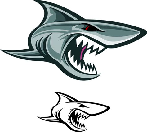 Cartoon Shark SVG