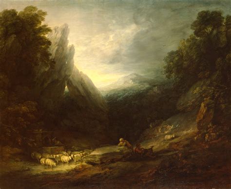 Romantic Landscape with Sheep at a Spring | Works of Art | RA Collection | Royal Academy of Arts