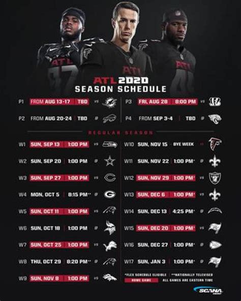 Demi will tell you: The Atlanta Falcons have a tough 2020 NFL schedule from start to finish ...