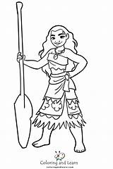 Moana Coloring Pages FREE 2025  And Learn sketch template