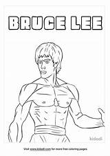 Free Bruce Lee Coloring Page  Printables Kidadl sketch template