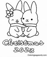 Christmas Bunny Bugs Coloring Pages Looney Tunes Color Printable  sketch template