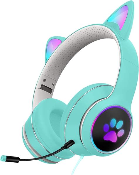 XINIU Gaming Headset Casque Cute Cat Ear 7.1 South Africa | Ubuy