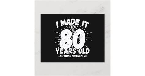 80 Year Old Birthday - Funny 80th Birthday Meme Postcard | Zazzle