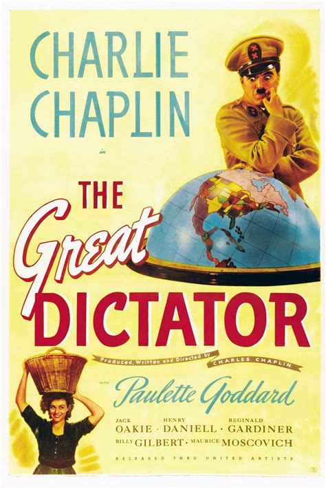 The Great Dictator (1940) - Posters — The Movie Database (TMDB)