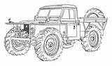 Coloring Pencil Land Rover Pages sketch template