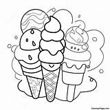 Colorful Ice Cream Parlor Coloring Page  Coloring Pagescom sketch template