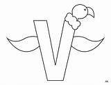 Letter V Coloring Pages  15 FREE Printabulls sketch template