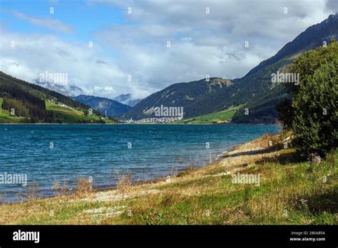 Lake reschen, italy hi-res stock photography and images - Alamy