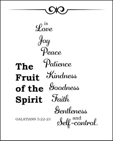 Galatians 5:22-23 Fruit of Spirit – Encouraging Bible Verses