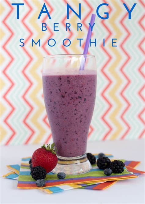 Tangy Berry Smoothie Recipe