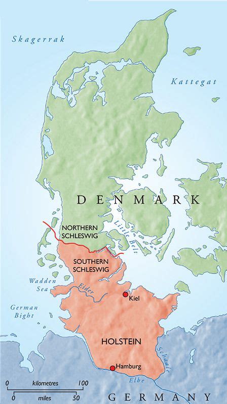 Explore the Beauty of Denmark with a Detailed Map