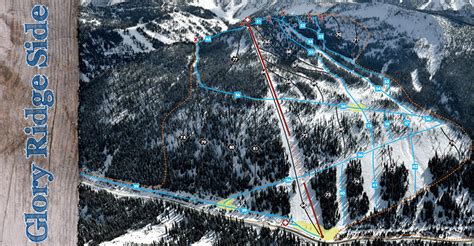 Whitewater Ski Resort Trail map - Freeride