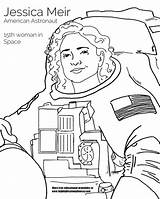 FREE coloring Pages Celebrating The All Female Astronaut Space Walk sketch template