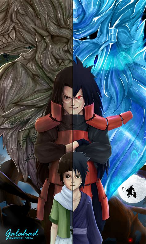 HASHIRAMA AND MADARA by kimkreniel1104 on DeviantArt | Naruto art ...