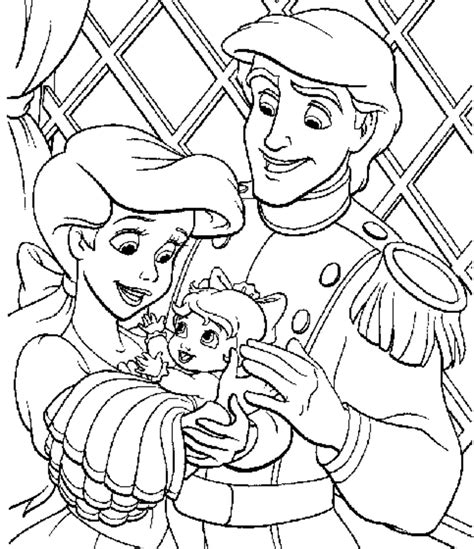 Print & Download - Princess Coloring Pages, Support The Child’s Activity