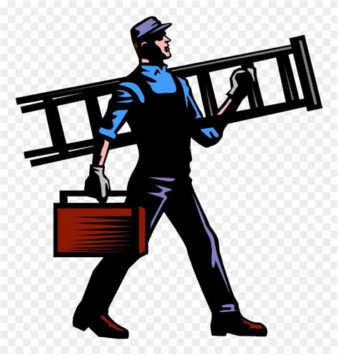 Free General Contractor Clipart - Painting Handyman - Png Download ...