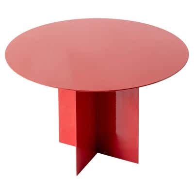 Square Red Lacquered Coffee Table For Sale at 1stDibs | red lacquer ...