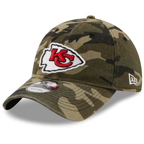 Toddler New Era Camo Kansas City Chiefs Core Classic 9TWENTY Adjustable Hat