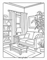 Room Coloring Pages  World Of Printables sketch template