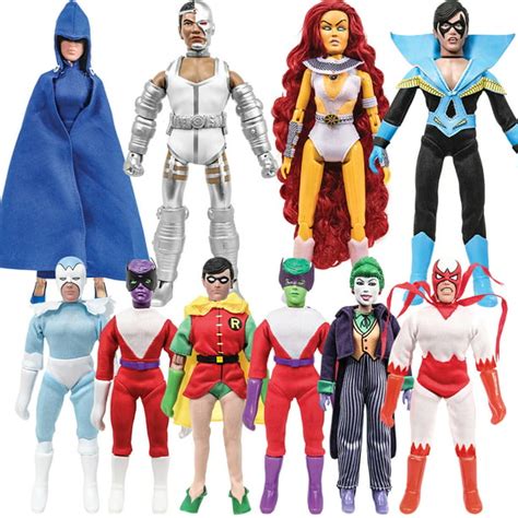 Teen Titans Retro Action Figures Series: Special Deal With 10 Loose ...