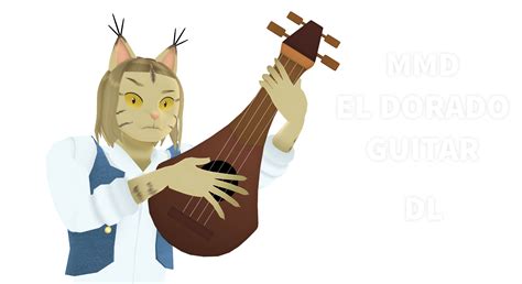 MMD El Dorado Guitar by MagicalPouchOfMagic on DeviantArt