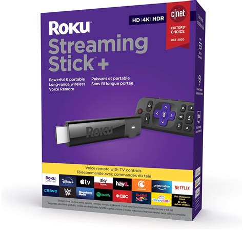 Roku Streaming Stick+ | HD/4K/HDR Streaming Device with Long-range ...