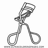 Eyelash Curler Coloring Pages For Kids  Free sketch template