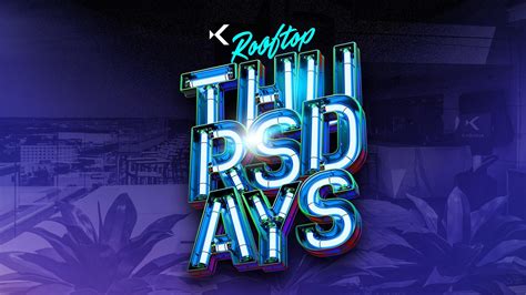 Thursdays at Kabana Rooftop at Kabana Rooftop (Night) - Thursday, Aug 26 2021 | Discotech