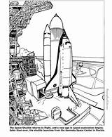 Space Shuttle coloring Page  Launch Pad sketch template