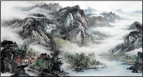 Ink Wash Painting | Traditional-Chinese-ink-and-wash-paintings-Poetic ...