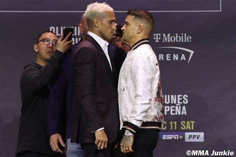 charles-oliveira-dustin-poirier-ufc-269-press-conference | MMA Junkie