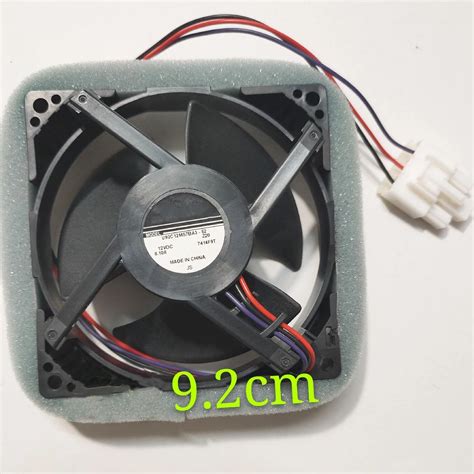 1pc Replacement Refrigerator Fan U92c12ms7ba3-52 9cm Freezing Fan For ...