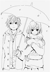 Simple Easy Couple Coloring Pages sketch template