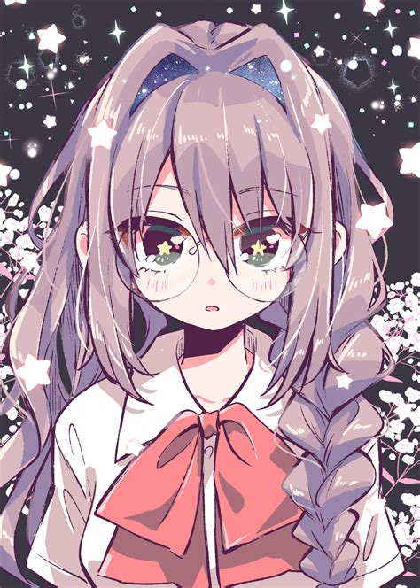 Cute Anime Girls Glasses Wallpapers - Wallpaper Cave