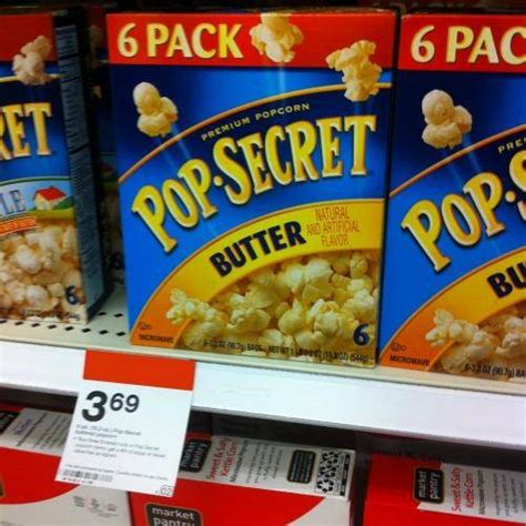 6 Pack of Pop Secret Popcorn Only $2.81 at Target!