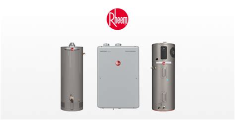 Rheem Water Heaters Repair Service | Professional Rheem Water Heaters Repairing in Canada