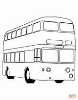 London Red Bus Coloring Page  Free Printable Coloring Pages sketch template