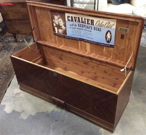 Vintage Authentic CAVALIER Cedar Hope Chest