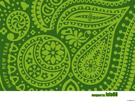 Green Paisley Wallpaper - Green Wallpaper (19219352) - Fanpop