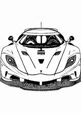 Koenigsegg Coloring Pages  sketch template