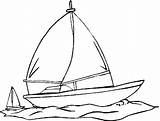 Bateau Coloriage Dessin Barcos Petit Boat Imprimer Imprimir Colorier  sketch template