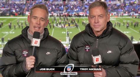 Joe Buck, Troy Aikman Made ESPN History During Ravens-Texans