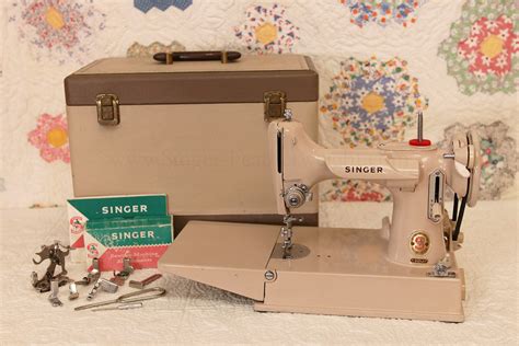 Singer Featherweight 221 Sewing Machine, TAN JE157*** – The Singer ...