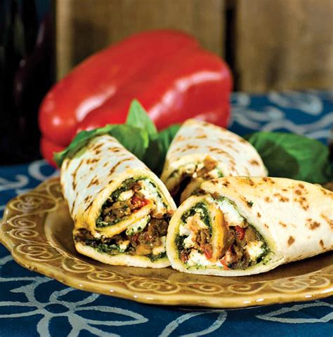 Mediterranean Eggplant Wraps Recipe | Leite's Culinaria