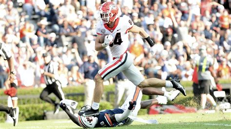 Georgia Bulldogs WR Ladd McConkey Named SEC Freshman of the Week | Dawg ...